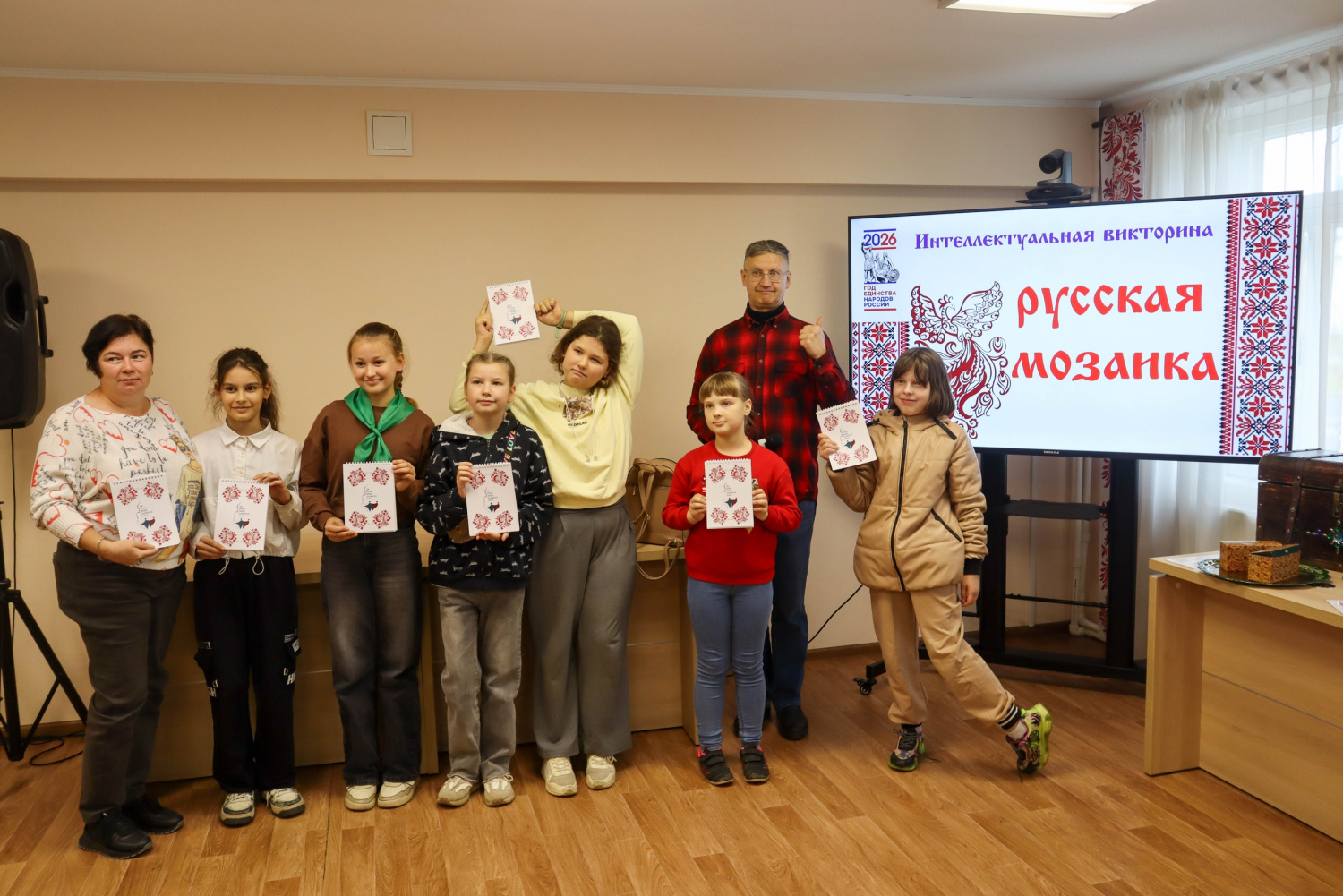 "Русская мозаика" для воспитанников средней школы №36 г.Владимира